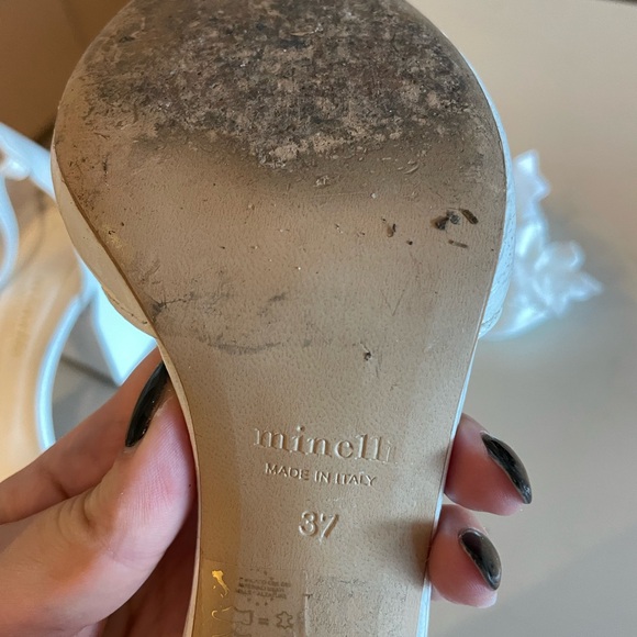 White chunky heels - Picture 3 of 3